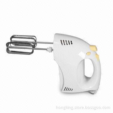 300W Powerful Hand Mixer with 5KBM, Five Speeds for Adjustment and Turbo Function